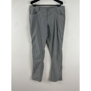 Kuhl Pants Womens 12 Gray Straight Leg Outdoor Hiking Stretch Style 6235 19S